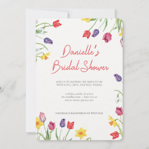 Invitation de pluie nuptiale de pétale douce