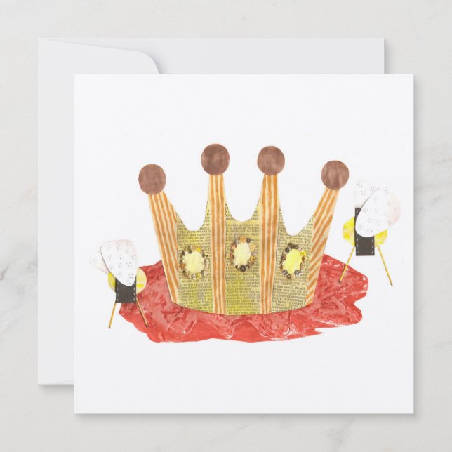 Invitation de Queen Bee (Devant)