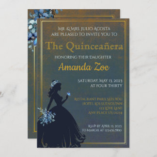 Invitation de Quinceañera