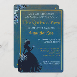 Invitation de Quinceañera
