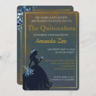Invitation de Quinceañera