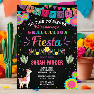 Invitation de remise de diplômes Fiesta