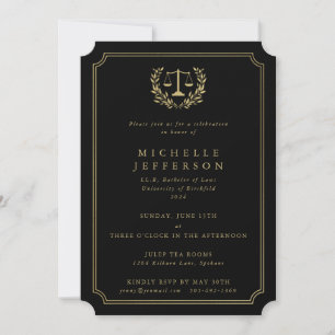 Invitation de remise des diplômes de l'école de dr