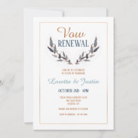 Invitation de renouvellement de vœux