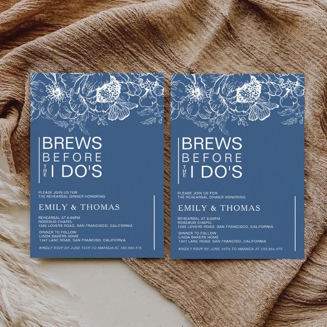 Invitation de répétition de la Chinoiserie florale (Créateur téléchargé)