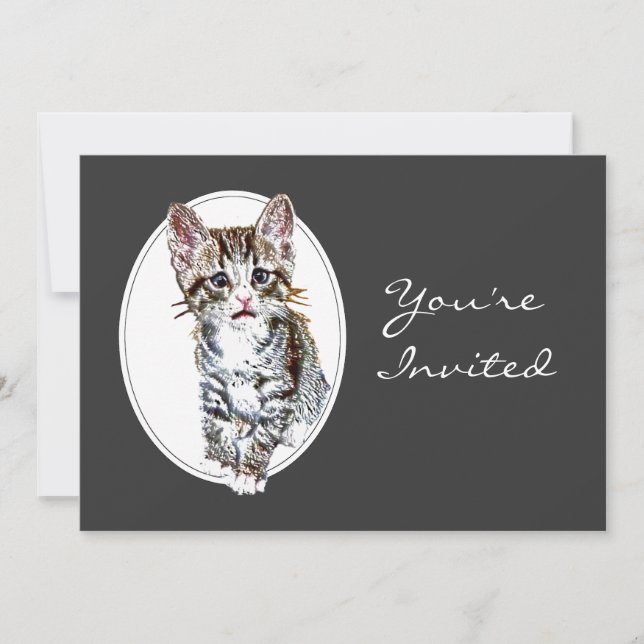 Invitation de retraite personnalisé Sweet Little K (Devant)