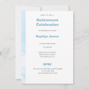 Invitation de retraite pour les soins de santé Ble