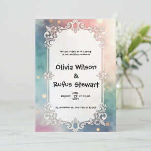 Invitation de rêve : Un Mariage surréaliste