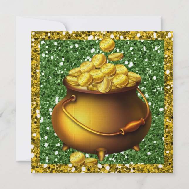 Invitation de Saint Patrick's Day (Devant)