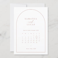 Invitation de sauvegarde de date de calendrier à a