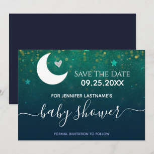 Invitation de sauvegarde de la fête prénatale pour