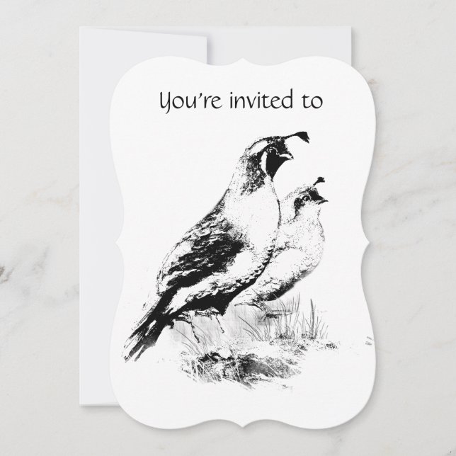 Invitation de service Memorial California Vintage  (Devant)