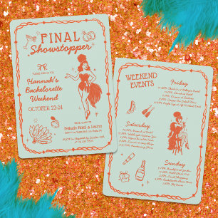 Invitation de Showstopper Final Showgirl
