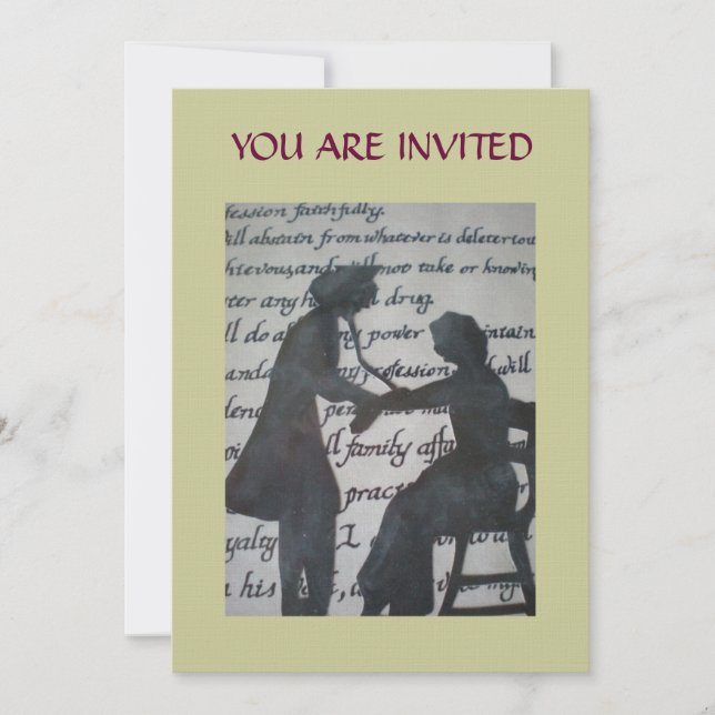 Invitation de soins (Devant)