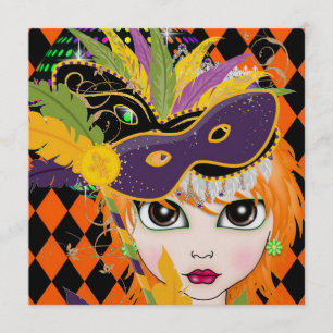 Invitation de soirée costumée par SRF