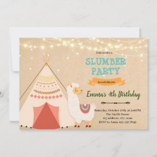Invitation de sommeil lama sans drame