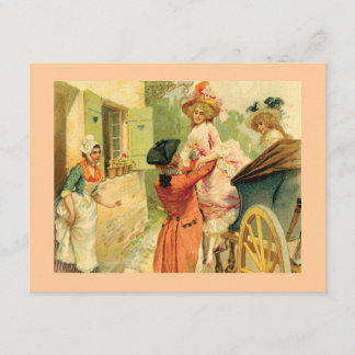 Invitation de style vintage pour une partie de car