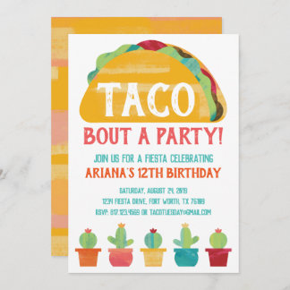 Invitation de Taco Bout