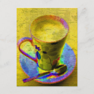 Invitation de tasse de thé