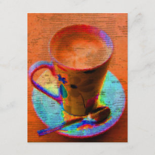 Invitation de tasse de thé