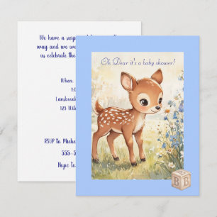 Invitation de téléchargement numérique pour Baby S