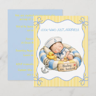 Invitation de téléchargement numérique pour Baby S