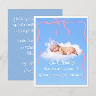 Invitation de téléchargement numérique pour Baby S