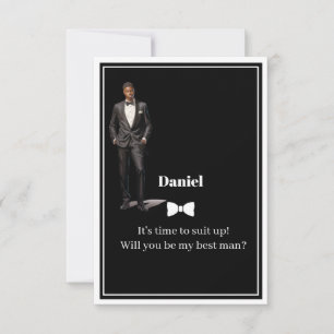 Invitation de témoin de mariage