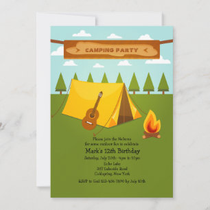 Invitation de terrains de camping