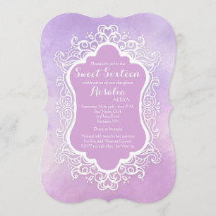 Invitation de trame vintage