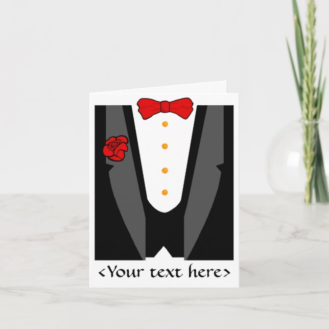 Invitation de Tuxedo (Devant)
