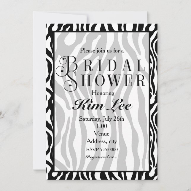 Invitation de typographie pour une fête de mariage (Devant)