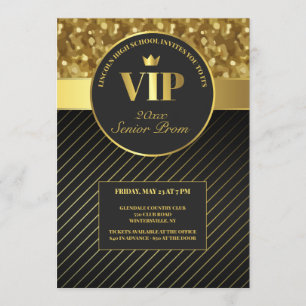 Invitation de VIP Prom