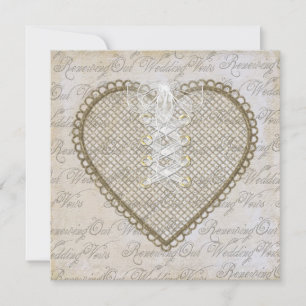 Invitation de Voeux Renouvelables - Charme et char