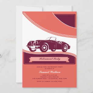 Invitation de voiture de classe