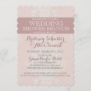Invitation de wedding shower