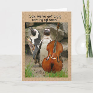 Invitation de yole de pingouin