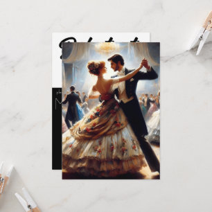 Invitation Debutante Ball Cotillion Danse