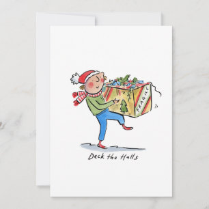 Invitation Deck the Halls