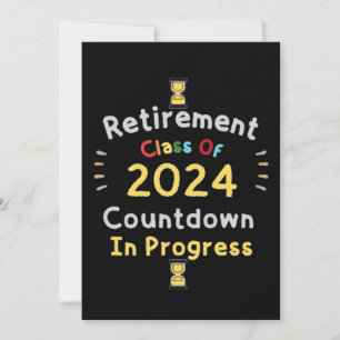 Invitation décompte de la promotion de retraités 2024 en cour