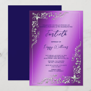 Invitation Décoration élégante et élégante