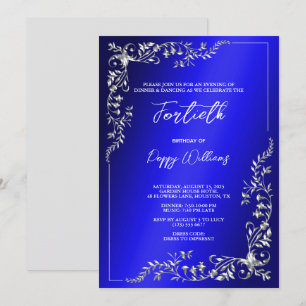 Invitation Décoration élégante et élégante
