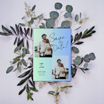 Dégradé bleu vert de photo moderne pour annonce de