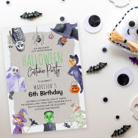 Déguisement aquarelle Halloween Fête d'anniversair