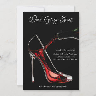 Invitation Dégustation de vin - Stiletto et vin