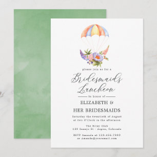 Invitation Déjeuner d'affaires de Bridesmaitres Floral Bouque