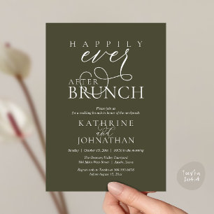 Invitation Déjeuner de Félicitations Après l'Élément de Maria