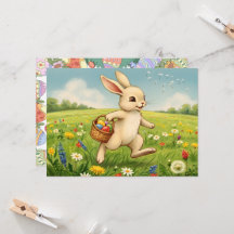 Déjeuner de Pâques & Chasse aux œufs Prairie print