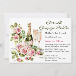 Invitation Déjeuner du dimanche de la Fête des Mères – Toast