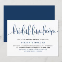 Déjeuner nuptial de la Marine Bleue Jolie Calligra